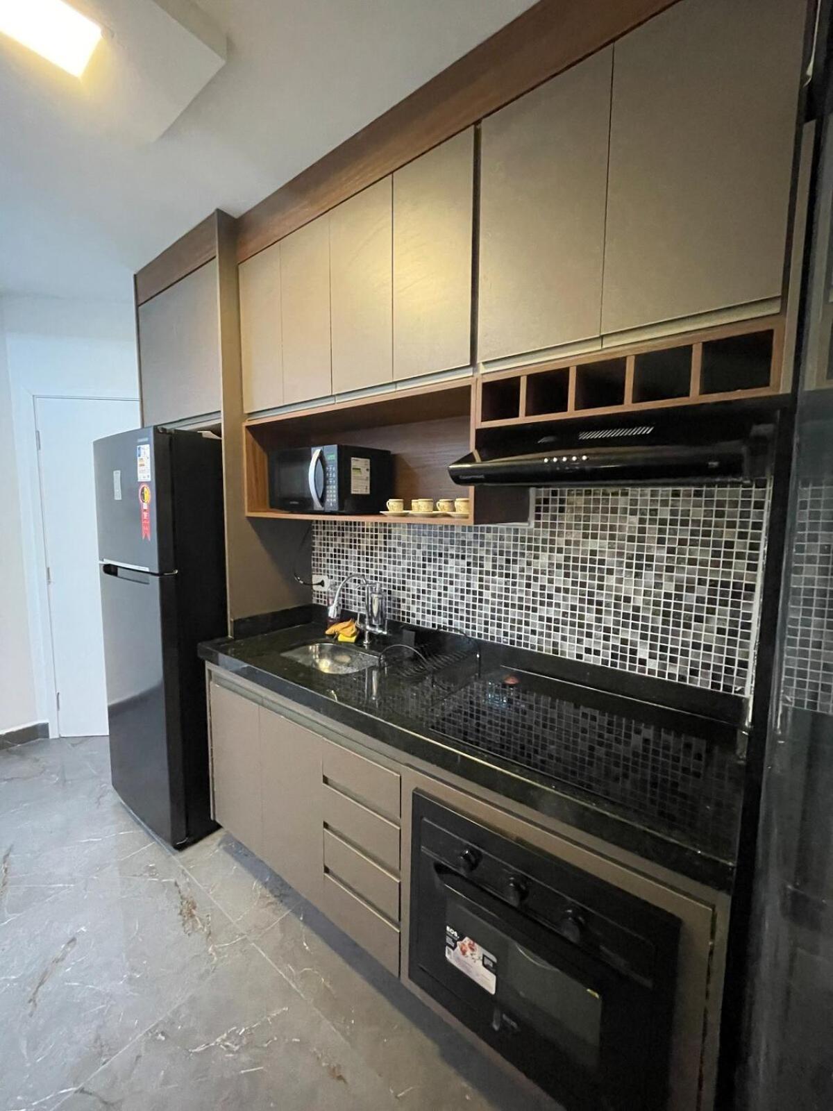Apartamento Habitat - Predio De Frente Pro Mar Praia Grande  Exterior foto