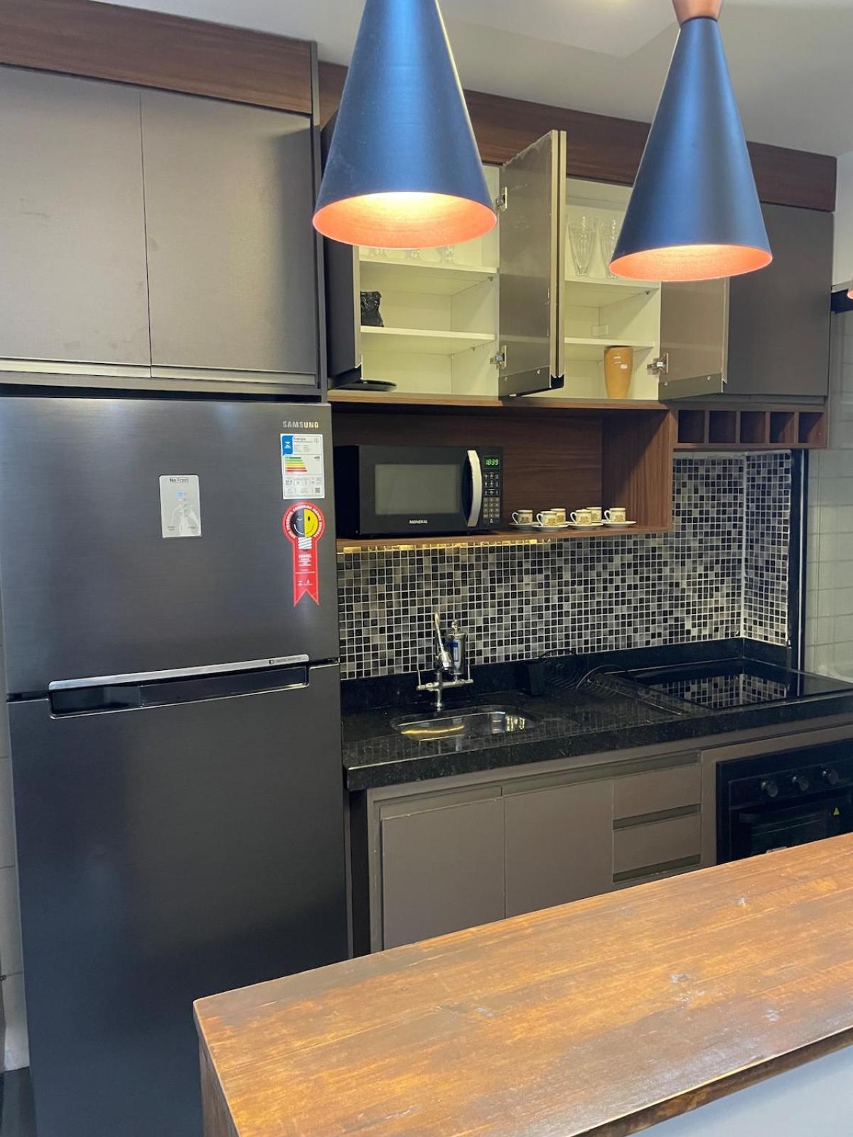 Apartamento Habitat - Predio De Frente Pro Mar Praia Grande  Exterior foto