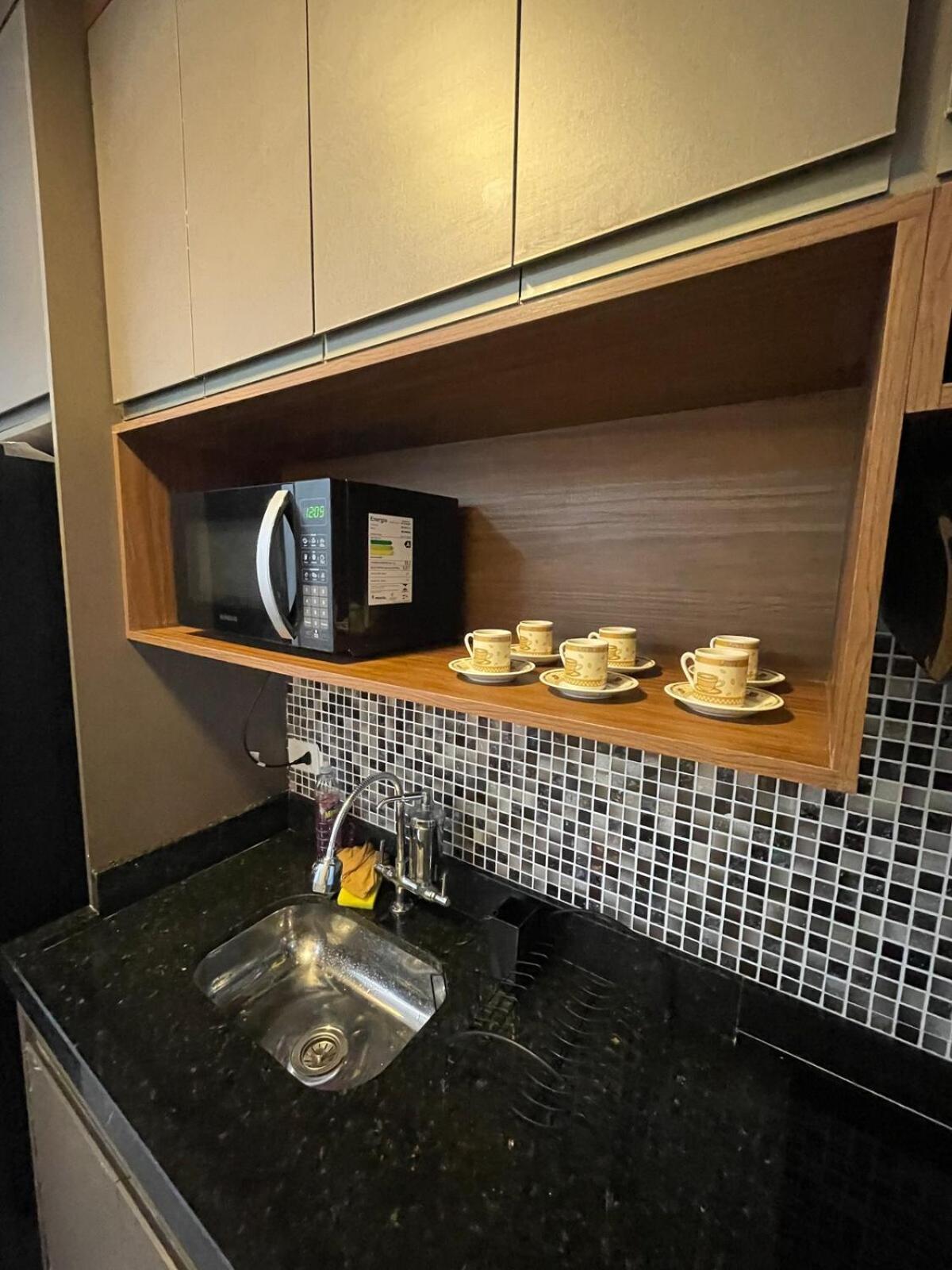 Apartamento Habitat - Predio De Frente Pro Mar Praia Grande  Exterior foto