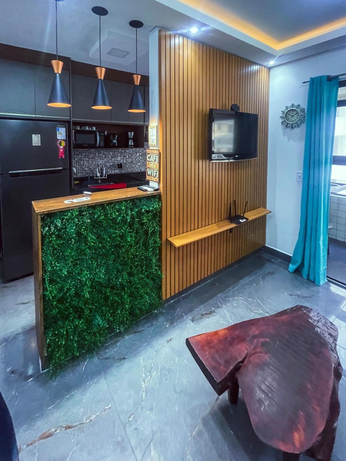 Apartamento Habitat - Predio De Frente Pro Mar Praia Grande  Exterior foto