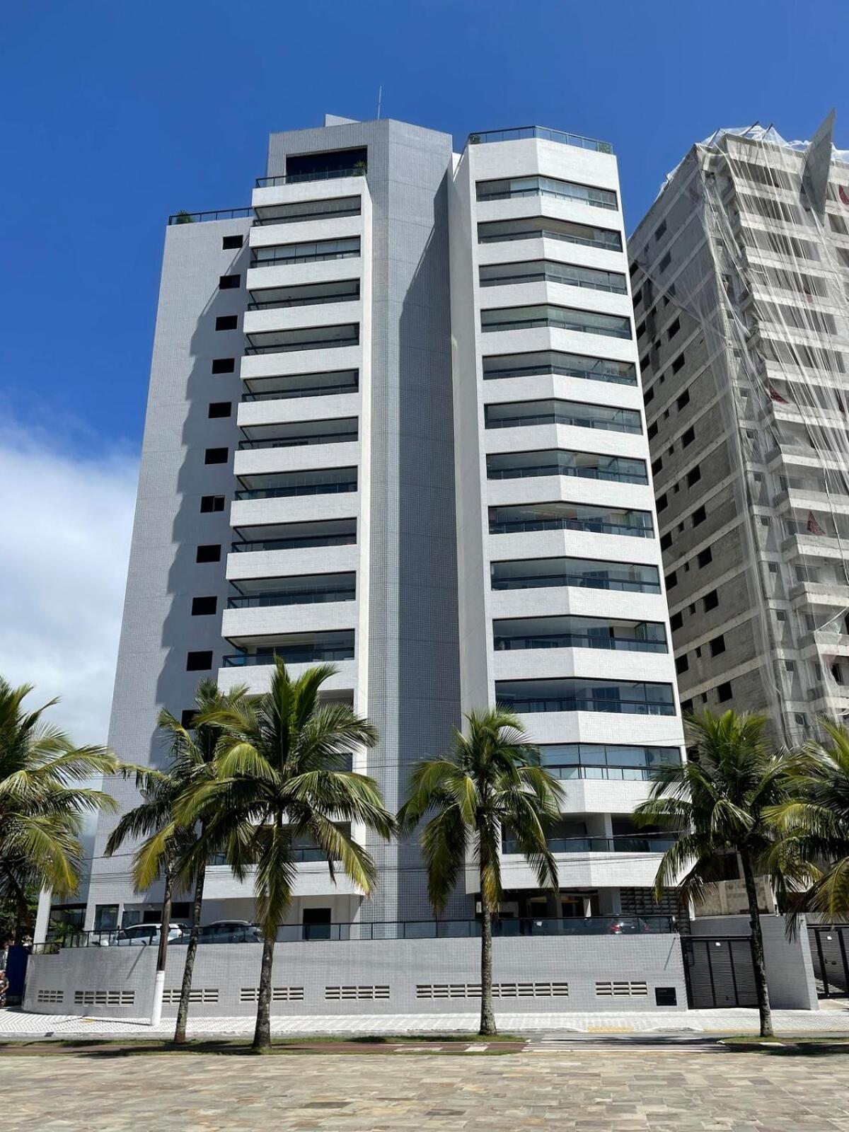 Apartamento Habitat - Predio De Frente Pro Mar Praia Grande  Exterior foto