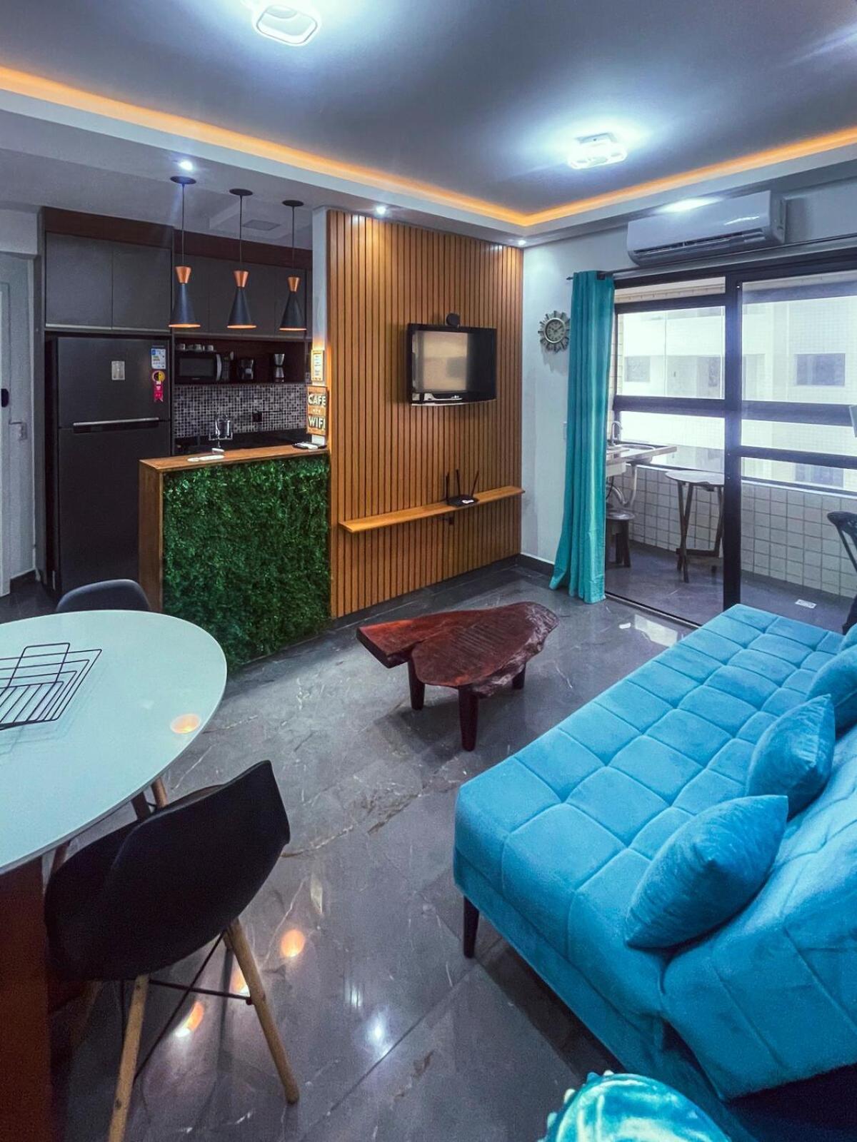 Apartamento Habitat - Predio De Frente Pro Mar Praia Grande  Exterior foto