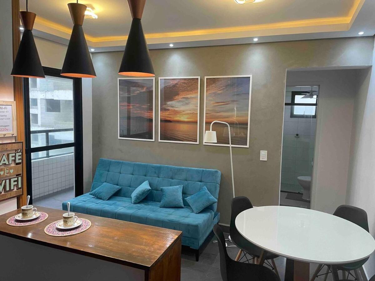 Apartamento Habitat - Predio De Frente Pro Mar Praia Grande  Exterior foto